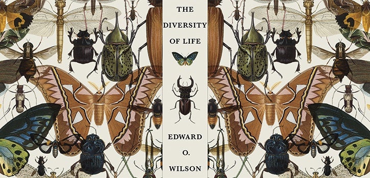 The Diversity of Life cover for The Folio Society edition