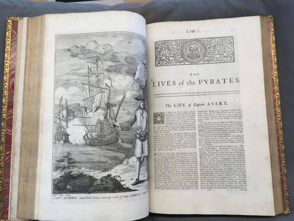 Captain Avery in the 1736 edition