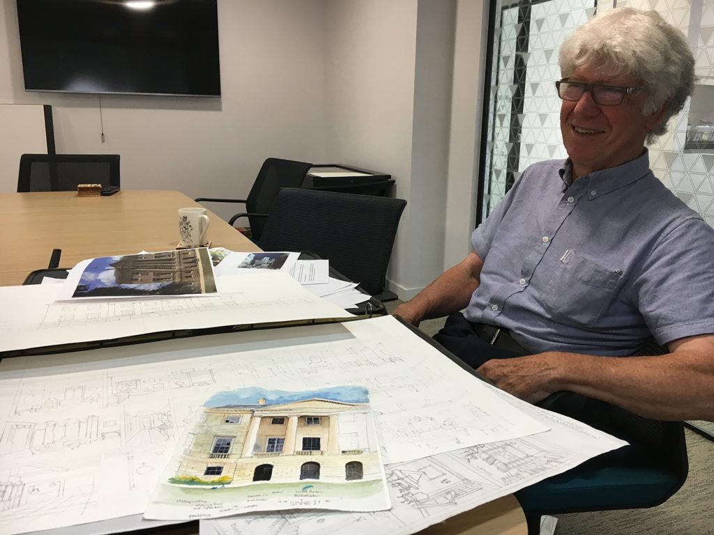 John Pumfrey, architectural illustrator